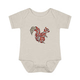 Squirrel Infant Baby Rib Bodysuit