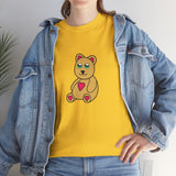Peri Bear Unisex Heavy Cotton Tee
