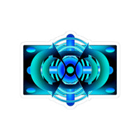 Classic Blue Kiss-Cut Stickers