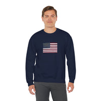American Flag Unisex Heavy Blend™ Crewneck Sweatshirt