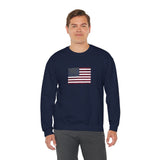 American Flag Unisex Heavy Blend™ Crewneck Sweatshirt