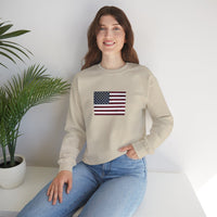 American Flag Unisex Heavy Blend™ Crewneck Sweatshirt