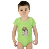 Sandy thw Sloth Infant Baby Rib Bodysuit
