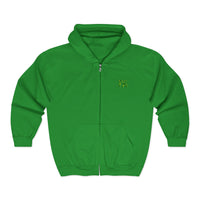 Clover Unisex Heavy Blend™ Full Zip Hooded Sweatshirt