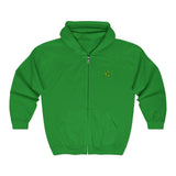 Clover Unisex Heavy Blend™ Full Zip Hooded Sweatshirt