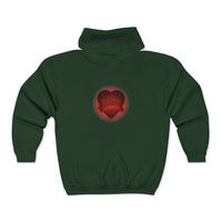 Heartmail Unisex Heavy Blend™ Full Zip Hooded Sweatshirt