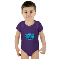 Classic Blue Infant Baby Rib Bodysuit