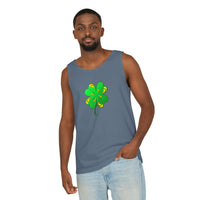 Clover Unisex Garment-Dyed Tank Top
