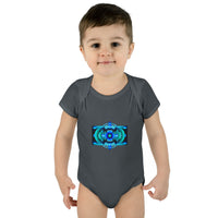 Classic Blue Infant Baby Rib Bodysuit