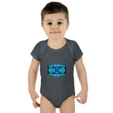 Classic Blue Infant Baby Rib Bodysuit