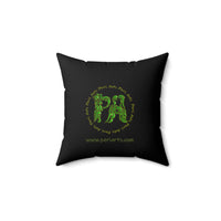 Rhyan's Note Spun Polyester Square Pillow