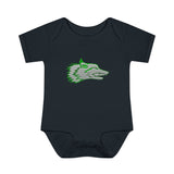 Wolf Infant Baby Rib Bodysuit
