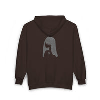 Graphite Lucy Unisex Heavy Blend™ Full Zip Hooded Sweatshirt