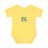 Classic Blue Infant Baby Rib Bodysuit