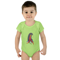 4th of July Lucy Infant Baby Rib Bodysuit