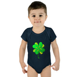 Clover Infant Baby Rib Bodysuit