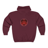 Heartmail Unisex Heavy Blend™ Full Zip Hooded Sweatshirt