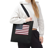 American Flag Tote Bag