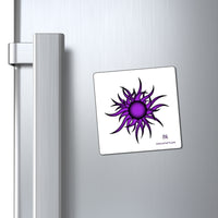 Purple Sun Magnets