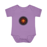 Orange Star Infant Baby Rib Bodysuit