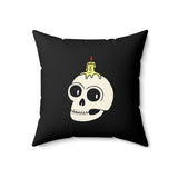 Frank the Headlight Spun Polyester Square Pillow