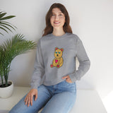 Peri Bear Unisex Heavy Blend™ Crewneck Sweatshirt
