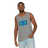 Classic Blue Unisex Garment-Dyed Tank Top