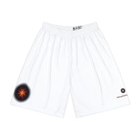 The Creative Art Series: Orange Star   Men’s Sports Shorts (AOP)