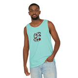 Spiral Red Unisex Garment-Dyed Tank Top
