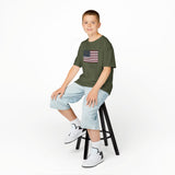 American Flag Kids Heavy Cotton™ Tee