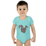 Squirrel Infant Baby Rib Bodysuit