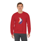 Lily the Unicorn Unisex Heavy Blend™ Crewneck Sweatshirt