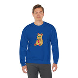 Peri Bear Unisex Heavy Blend™ Crewneck Sweatshirt