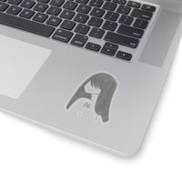 Graphite Lucy Kiss-Cut Stickers