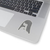 Graphite Lucy Kiss-Cut Stickers
