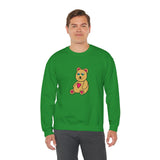 Peri Bear Unisex Heavy Blend™ Crewneck Sweatshirt