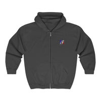 American Flag Unisex Heavy Blend™ Full Zip Hooded Sweatshirt