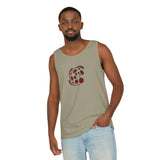 Spiral Red Unisex Garment-Dyed Tank Top