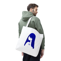 Blue Lucy Tote Bag