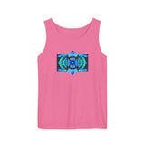 Classic Blue Unisex Garment-Dyed Tank Top