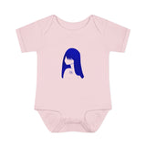Blue Lucy Infant Baby Rib Bodysuit