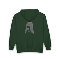 Graphite Lucy Unisex Heavy Blend™ Full Zip Hooded Sweatshirt