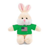 American Flag Stuffed Animals with Tee