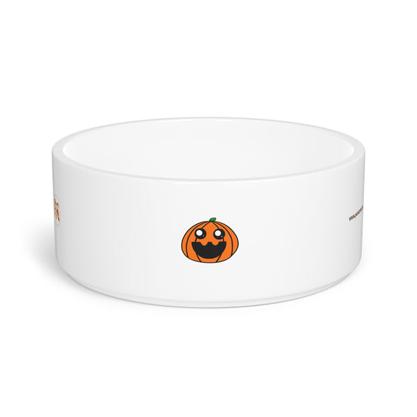 Penelope the Pumpkin Pet Bowl