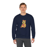 Peri Bear Unisex Heavy Blend™ Crewneck Sweatshirt