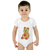 Peri Bear Infant Baby Rib Bodysuit