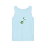 Rhyan's Note Unisex Garment-Dyed Tank Top