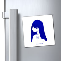 Blue Lucy Magnets