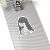 Graphite Lucy Kiss-Cut Stickers