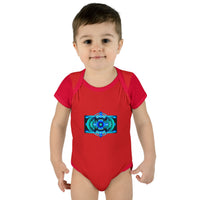 Classic Blue Infant Baby Rib Bodysuit
